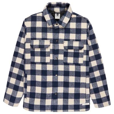 Element - Lodge Check - Freizeitjacke Gr M grau