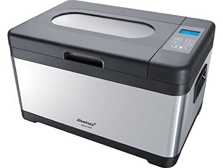 Steba SV 2 Sous-Vide Garer, 10 L, Edelstahl, Umwälzsystem, bis 90 °C LCD-Display, Präzise Temperatur bis 90 °C, Einfache Reinigung, Umwälzsystem