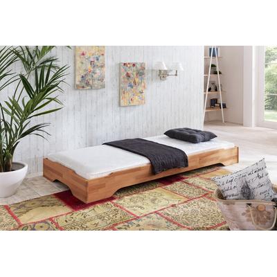 Stapelbett 100x200 Kernbuche massiv Juist