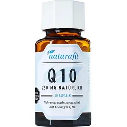 NATURAFIT Q10 250 mg natürlich Kapseln 60 St