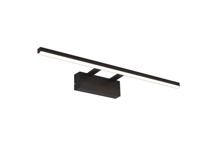 Applique miroir pc noir 60x6x13.5cm led