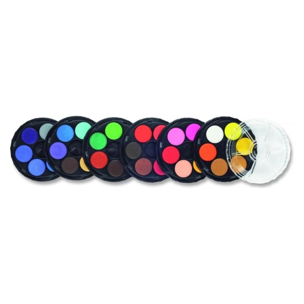 Koh-i-Noor Aquarellfarben, 36 Farben, rund (378040)