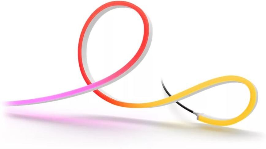 Philips HUE LED-Streifen "Hue Neon Gradient Outdoor Lightstrip 10 m CH", bunt (weiß, neutral), Lichterketten, LED-Streifen weiß, neutral Einheitsgröße