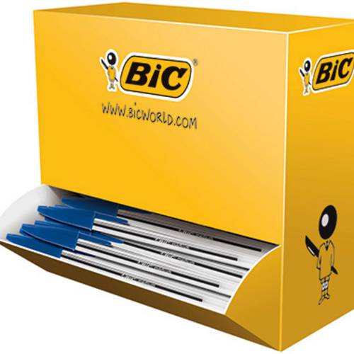 BIC Einwegkugelschreiber Cristal Blau 0.4mm dokumentenecht: Ja 100 St. 942910