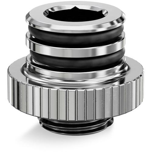EK Water Blocks EK-Quantum Torque Push-In Adapter M 7 - Nickel