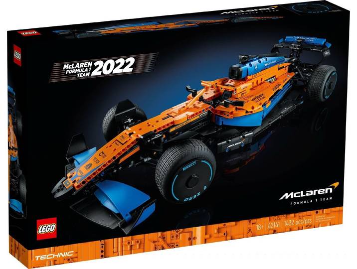 LEGO® LEGO® Technic™ 42141 McLaren Formel 1™ Rennwagen Konstruktionsspielsteine, (1434 St)