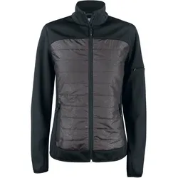 CLIQUE Custer Fleecejacke Damen 99 - schwarz L