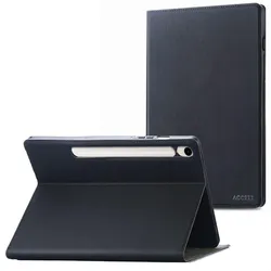 Accezz Classic Klapphülle für das Samsung Galaxy Tab S9 11.0 Zoll / S10 Lite / S10 FE / S9 FE 10.9 Zoll - Schwarz