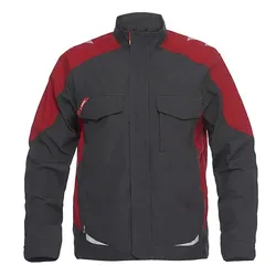 Arbeitsjacke "1810-254" Galaxy - 6XL - grau/rot