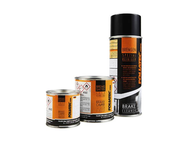 Foliatec Bremssattellack-Set Glanz-Rot 400 ml