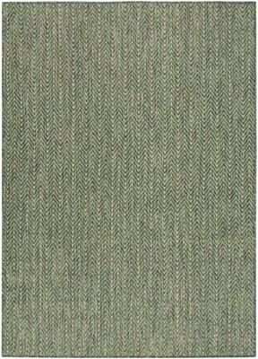 Nourison Horizon Indoor/Outdoor Chevron Area Rug.