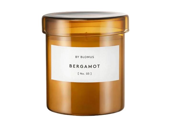 blomus Bougie parfumée Vaola Bergamote L, 45 H