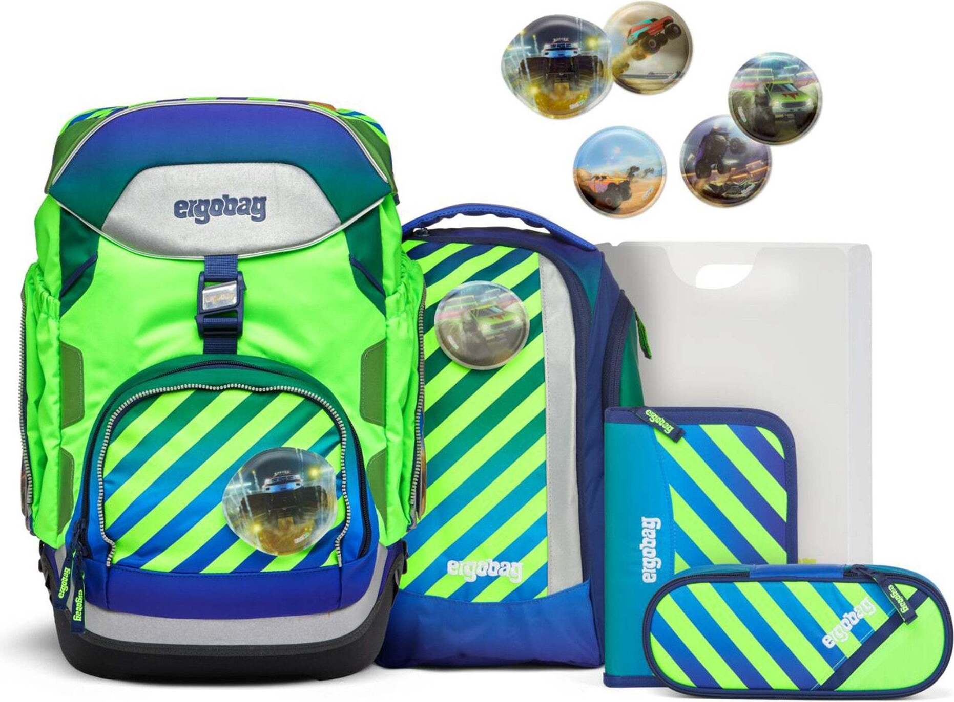 ergobag Pack Schulranzen-Set 6-teilig