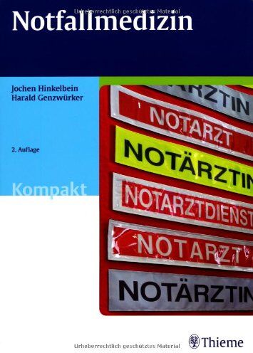 Jochen Hinkelbein - Notfallmedizin Kompakt - Preis vom 17.10.2026 19:25:27 h