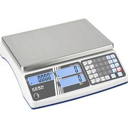 Kern KERN Zählwaage CIB 10K-3 Wägebereich (max.) 15 kg Ablesbarkeit 1 g akkubetrieben, über Steckernetzteil Grau-Weiß (RAL 9002)