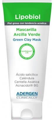 Adergen Lipobiol Mascarilla Arcilla Verde 100 ml