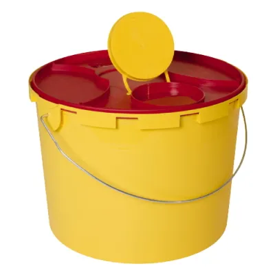 SARSTEDT AG & Co. KG Multi-Safe medi Entsorgungsbox 11 Ltr. Inhalt, mit Trage-Bügel 77.3898.111