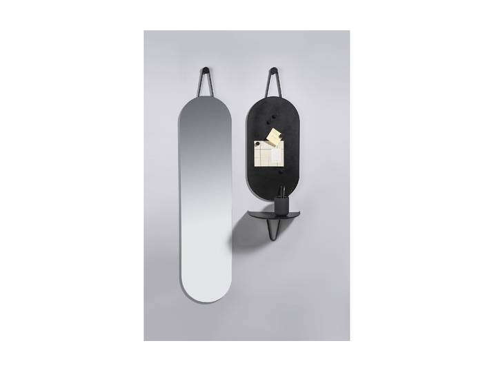 Magnettafel ZONE DENMARK, schwarz, B:30cm H:60cm, Metall, Tafeln, Magnettafel
