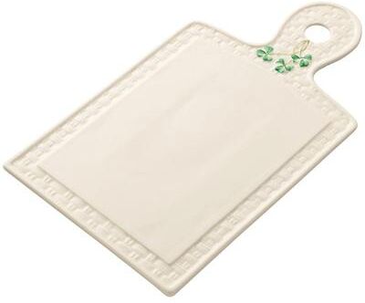Belleek Shamrock Cheese Board