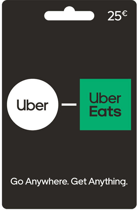 CARTÃO UBER 25EUR