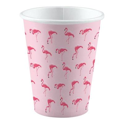 8 Flamingo Paradies Becher