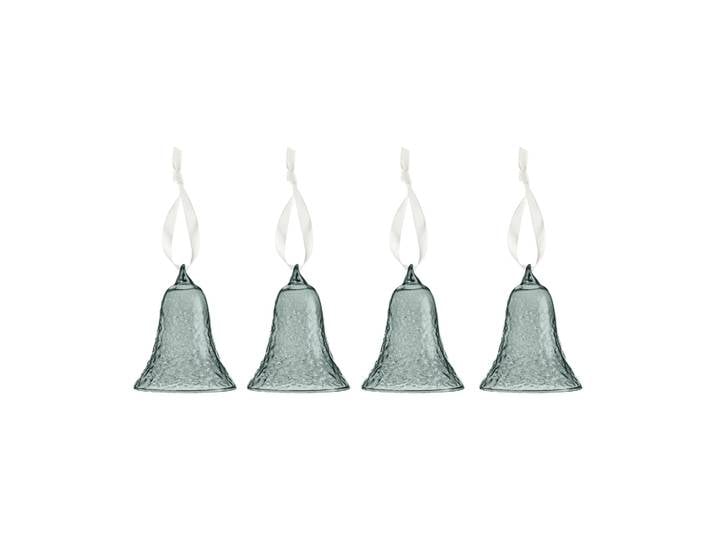 Cooee Design Cloche Gry 8 cm lot de 4 Fumée