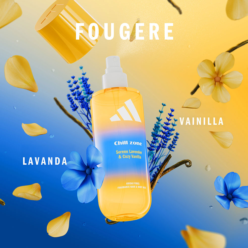 brume parfumée pour cheveux et corps Adidas Vibes Chill Zone 236 ml