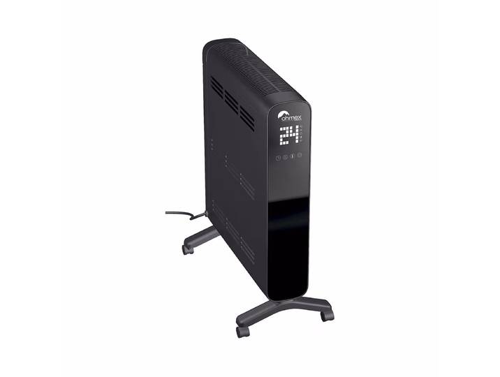 Ohmex OHM-HET-8024BK schwarz Konvektionsheizung – Heizkörper/Radiator