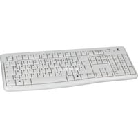 Keyboard K120, Tastatur weiß, DE-Layout