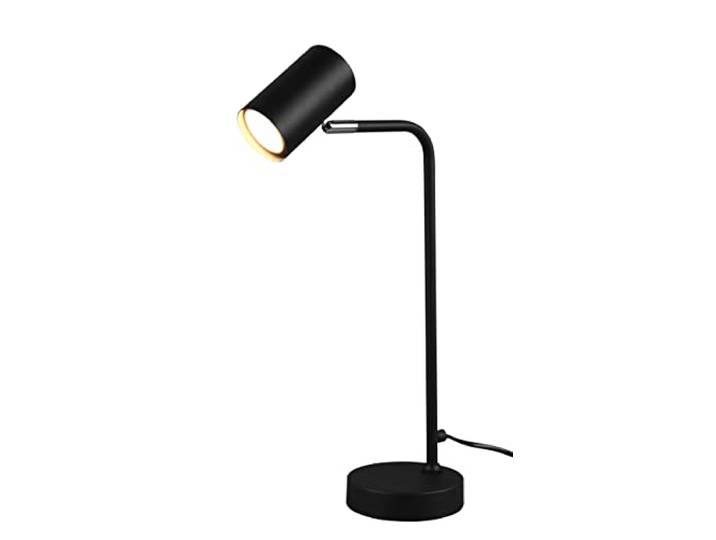 TRIO\, Lampe de table\, Marley 1xGU10\, max.5\,0 W Corps: Métal\, noir mat L:12\,0cm\, H:45\,0cm\, P:25\,0cm Interrupteur\,IP20\,Sans illuminant