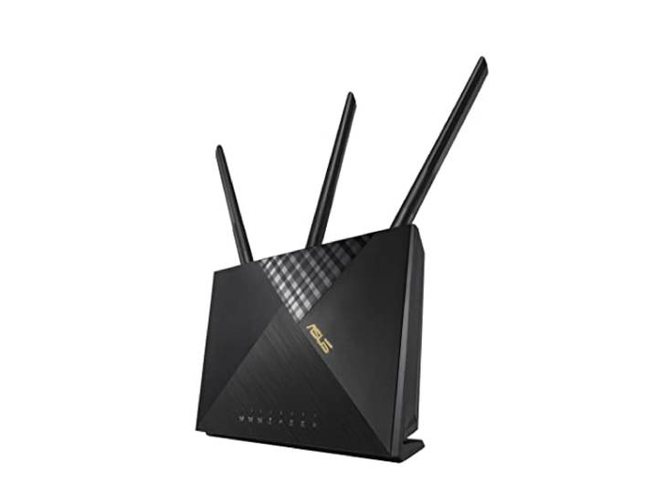 ASUS 4G-AX56 Dualband LTE Router Cat.6 Wi-Fi 6 AX1800, 300 Mbit/s met Captive Portal, LTE Modem
