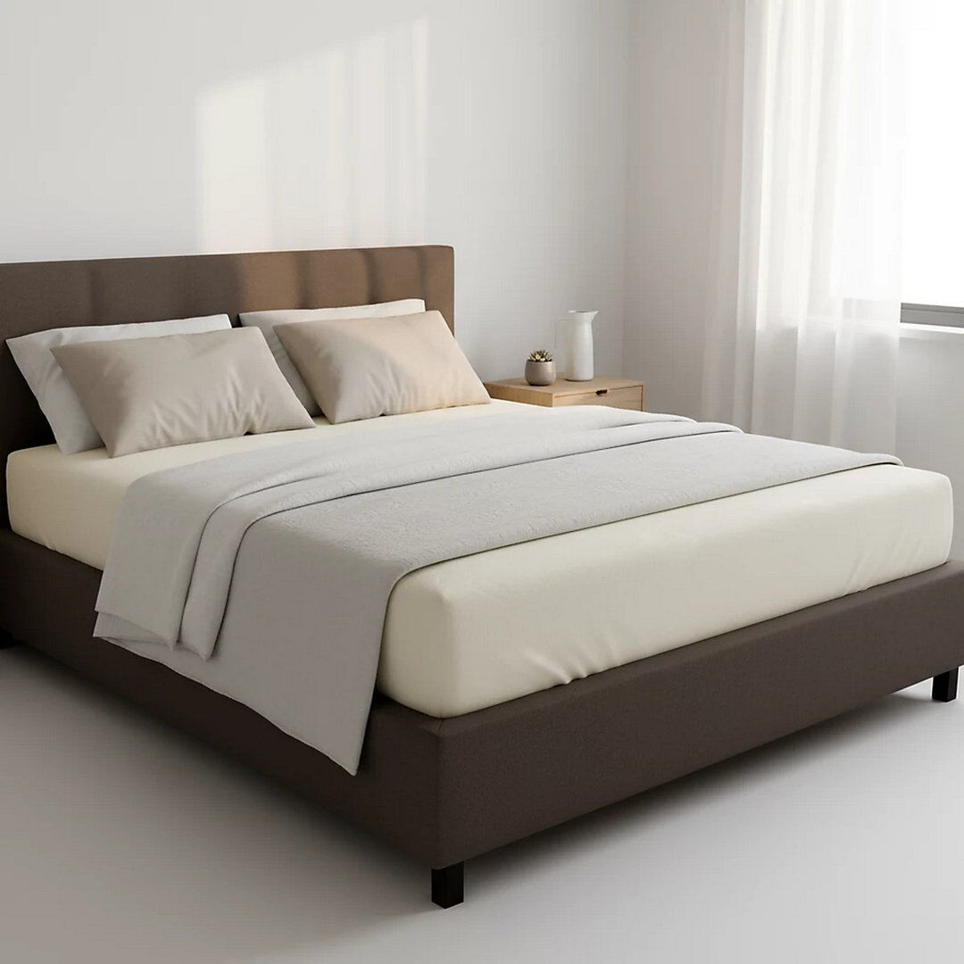 White Noise Agatie Cool Plus 10" (25cm) Soft Firm Memory Foam Mattress Double (4'6)