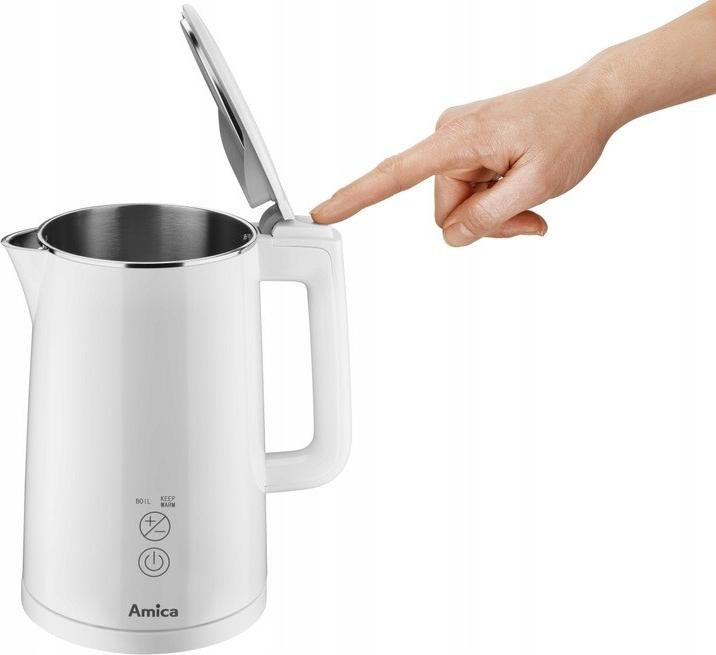 Amica KF 6011 Digital waterkoker, wit