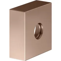 KEUCO IXMO Verlängerungsrosette 59545290282 eckig, für G 1/2 Unterputz-Anschlüsse, Rotgold gebürstet