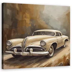 WANDBILD auto retro vintage