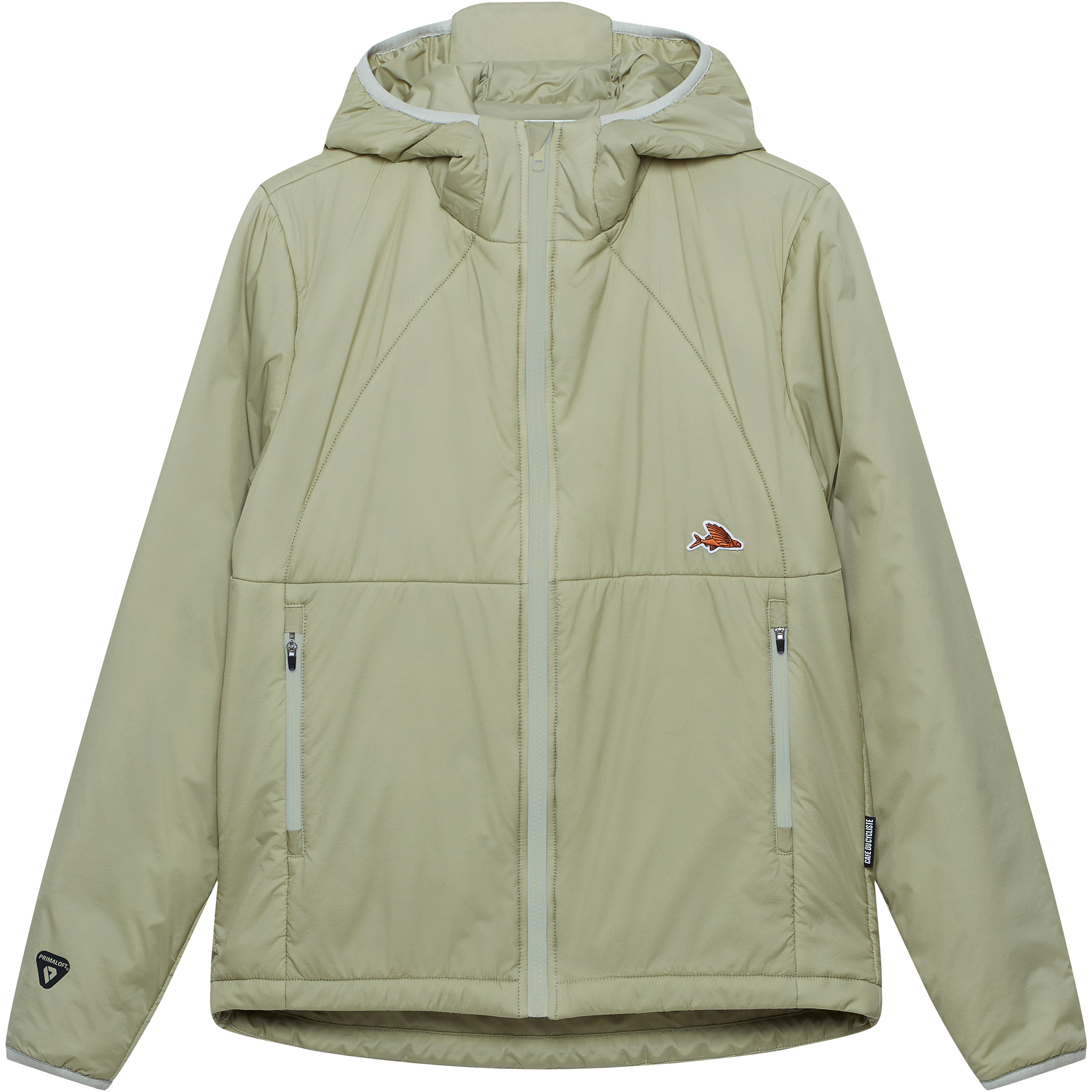 Café Du Cycliste Gaelle Thermal Damen Isolationsjacke gruen Größe M Trekking Klein verpackbar Primaloft