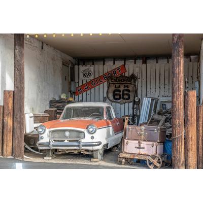 Fototapete PAPERMOON "Altes Auto", bunt, B:3m L:2,23m, Vlies, Tapeten