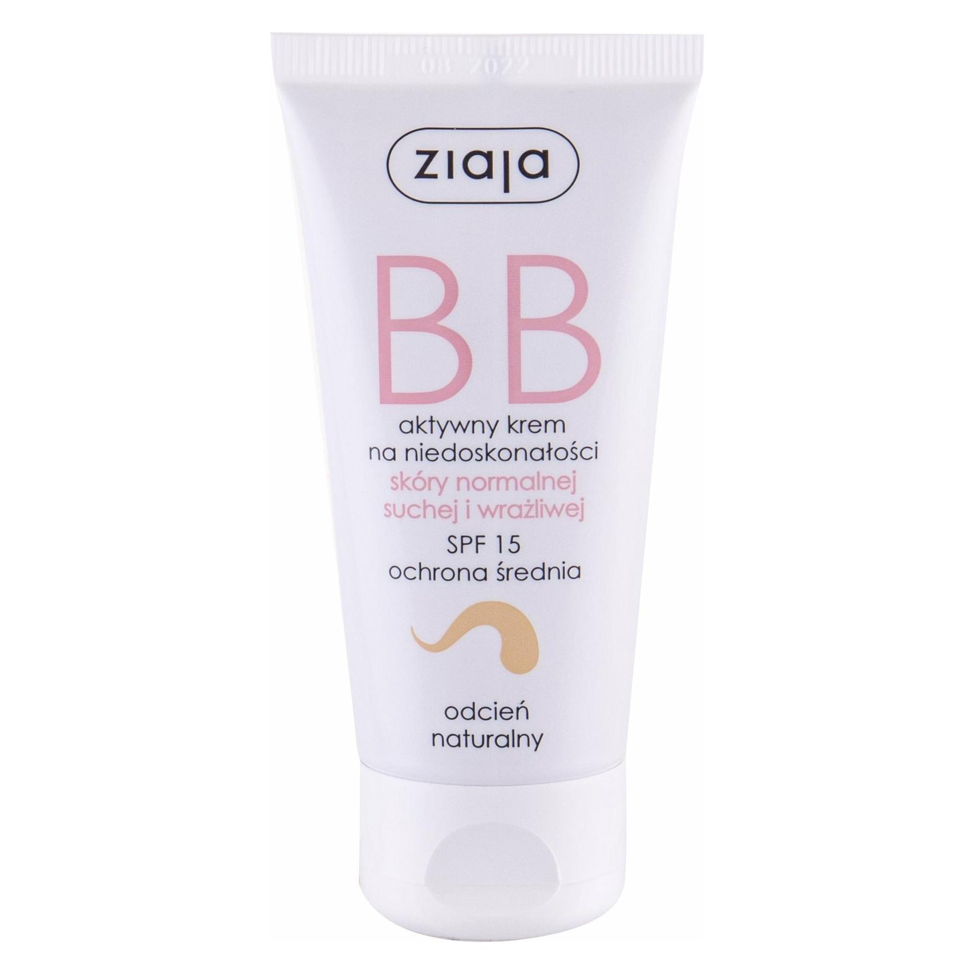 Ziaja Bb Cream Normal And Dry Skin Spf 15 - Bb Krém Natural (Natural, 50 ml) (9001224)