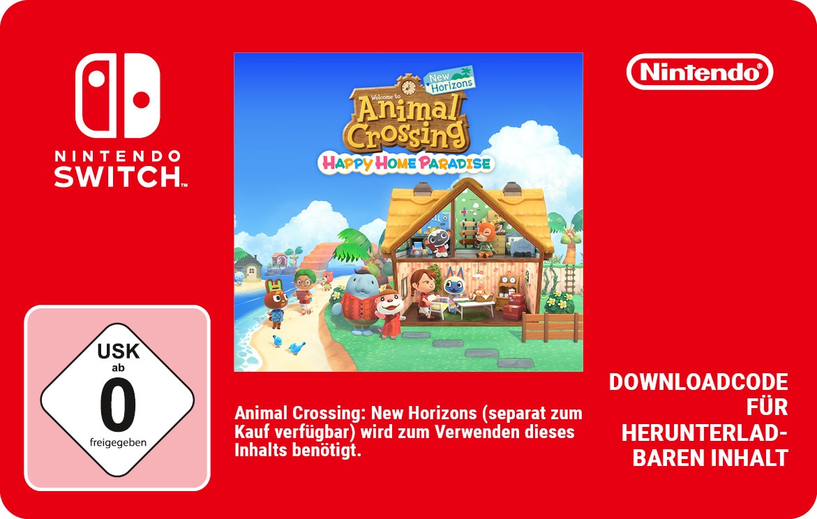 Nintendo Animal Crossing: Happy Home Paradise - Digitaler Code 4251976700449
