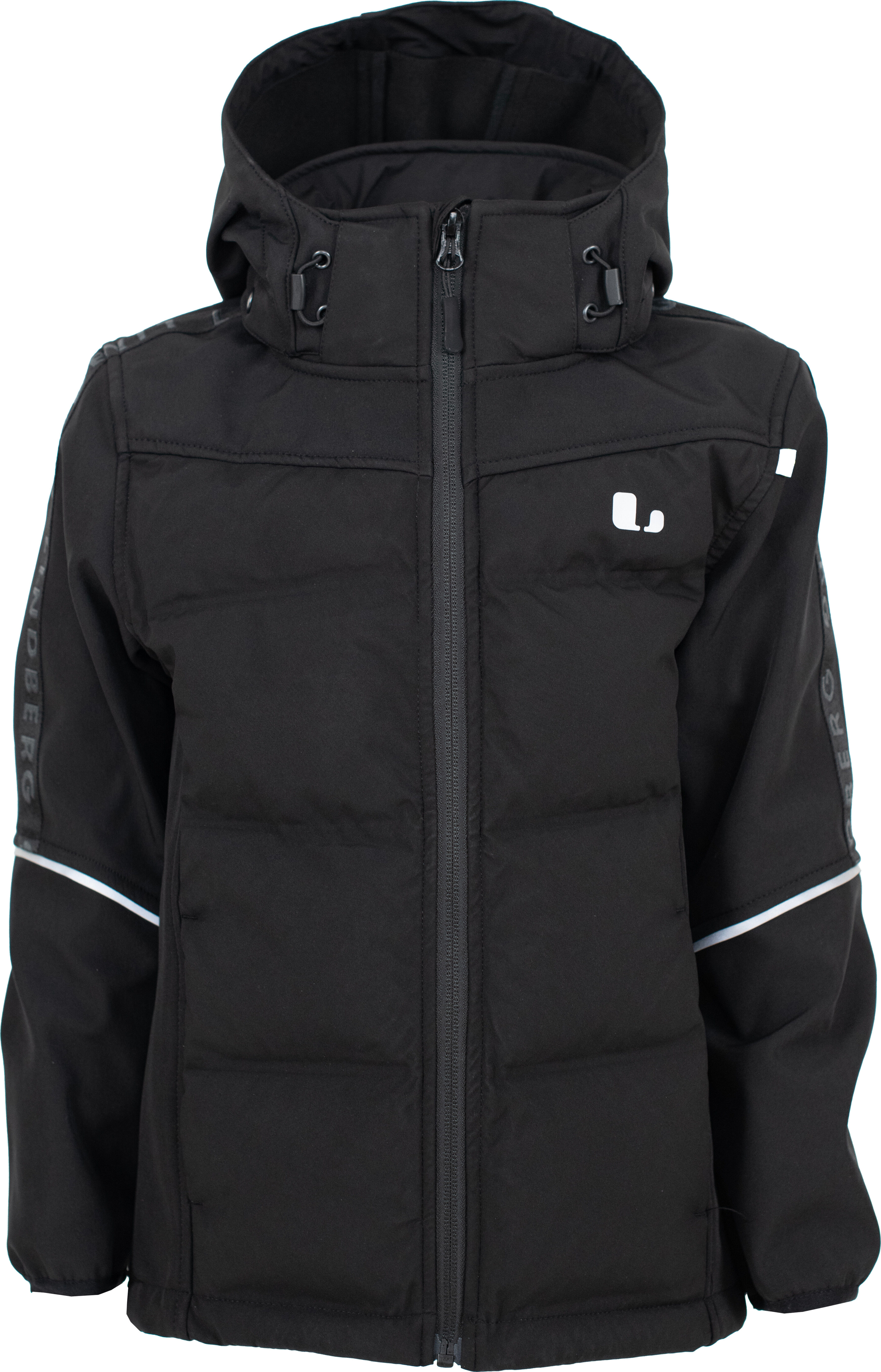 Lindberg Kids' Mac Hybrid Jacket Black 100