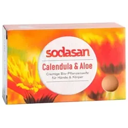Sodasan Stückseife Calendula & Aloe