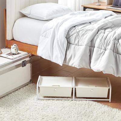 Suprima® Underbed Storage - Lidded 2 Section by DormCo