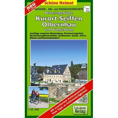 Wander- Ski- und Radwanderkarte Osterzgebirge, Kurort Seiffen, Olbernhau und Umgebung, Sonstige von Verlag Barthel, Barthel, A, 978-3-89591-056-2