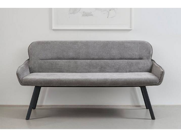byLIVING Sitzbank Rico (1-St), gemütliche Esszimmerbank in 140 oder 160cm, hochwertiger Stoffbezug