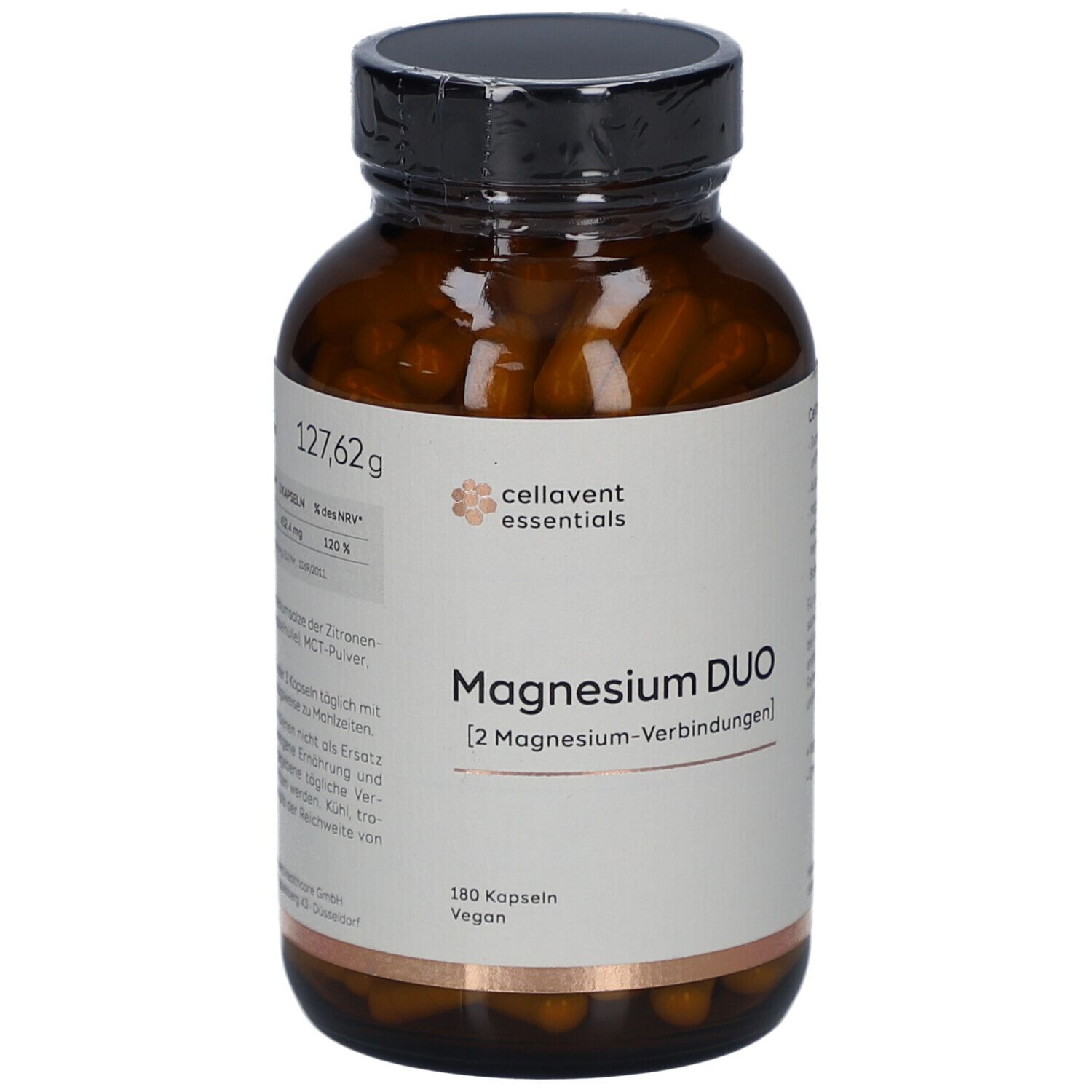 Cellavent essentials Magnesium 450 mg Duo Kapseln 180 St