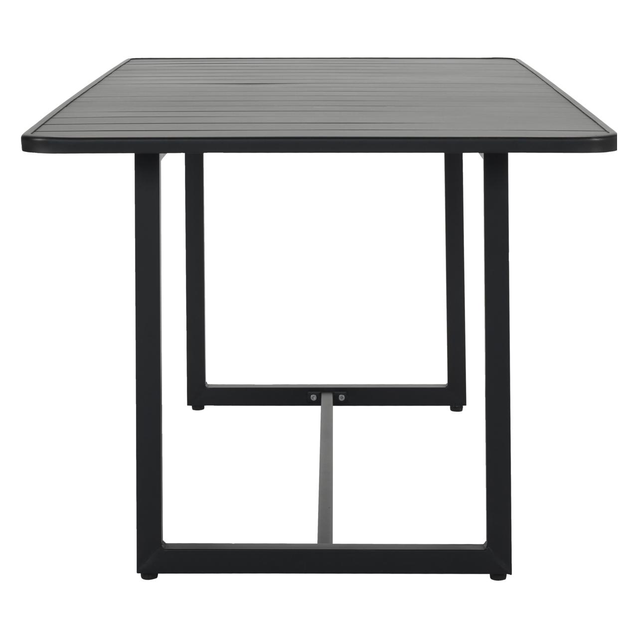 House Doctor Tisch, Helo, Schwarz (200 x 90 x 75 cm) (210920501)
