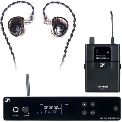 Sennheiser XSW IEM Set A-Band Jessie Bk Schwarz