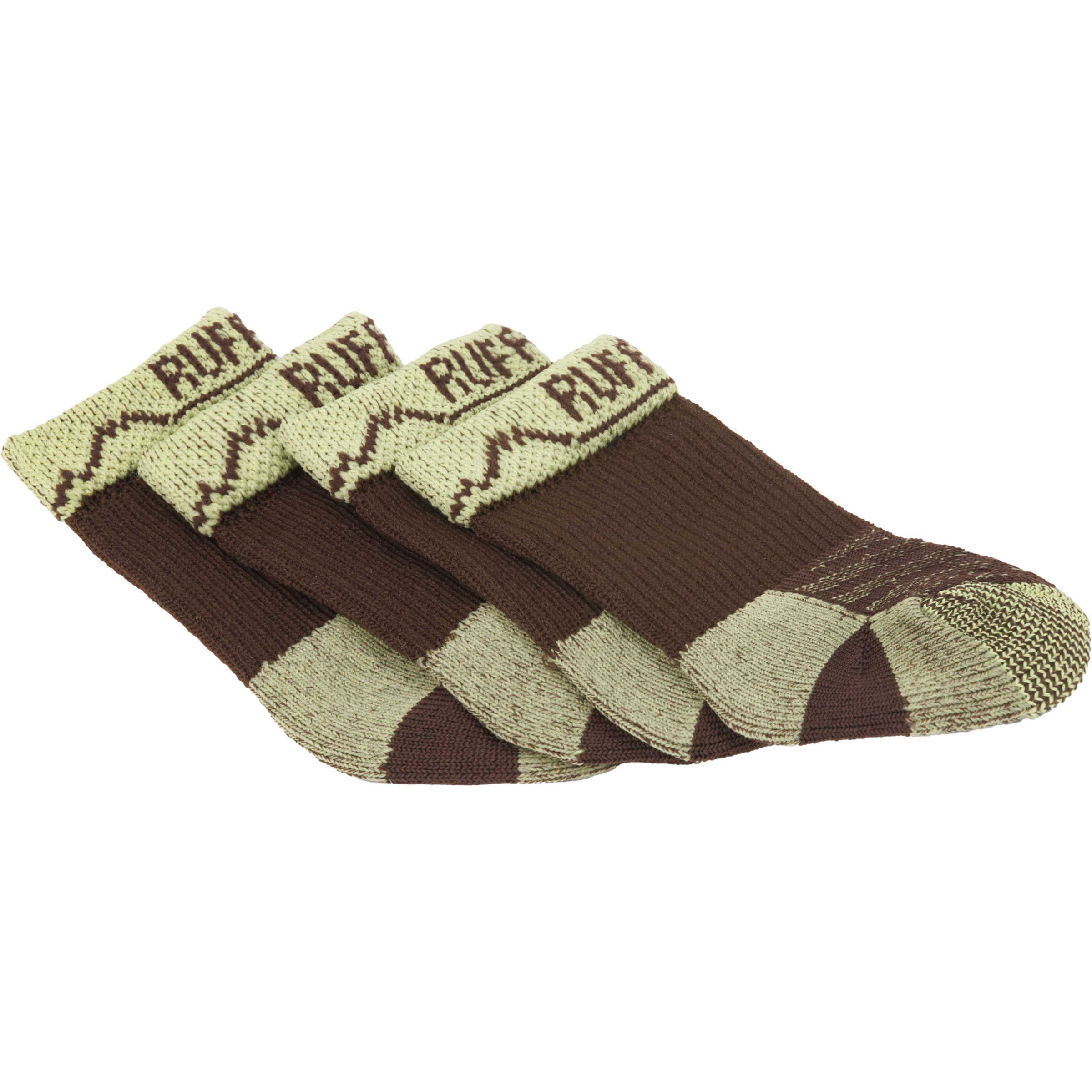 Ruffwear Bark'n Boot Hundesocken Hundeschuhe braun Größe 51-57mm