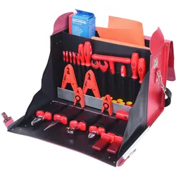 KS Tools, Werkzeugkoffer, Werkzeugsatz, 36 Teile, mit isolierten Werkzeugen (36 Teile)