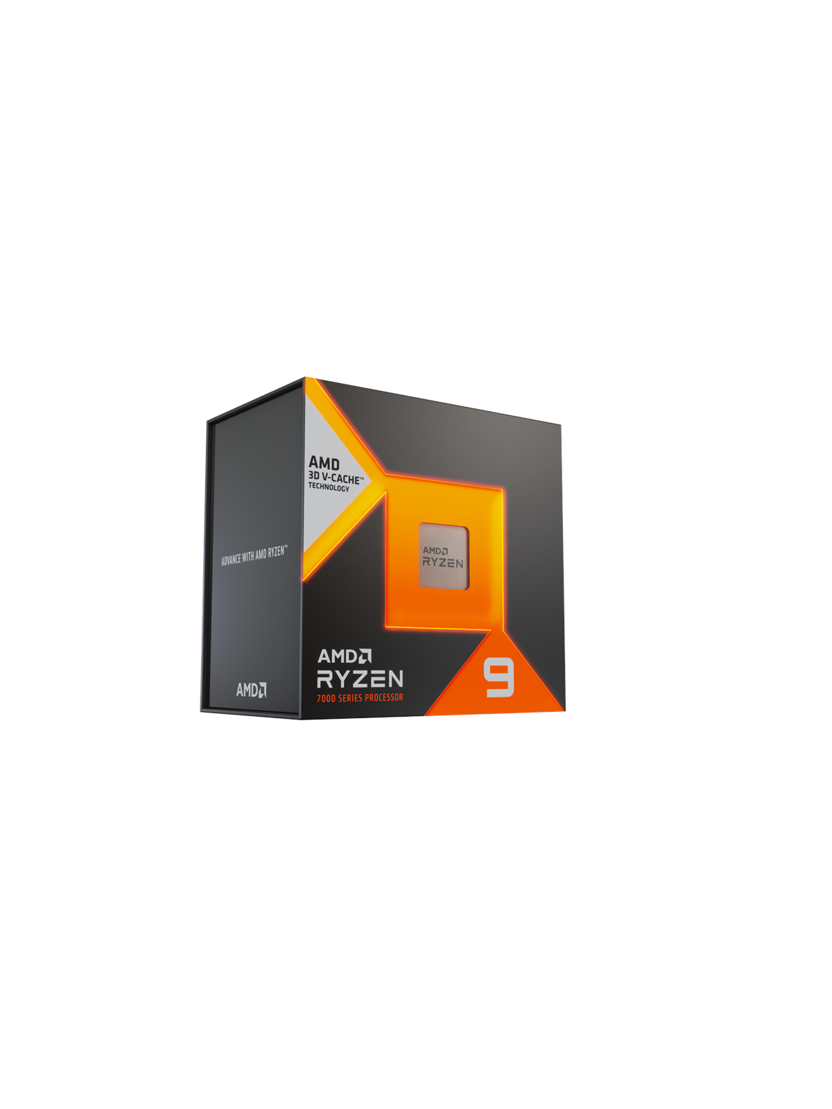 AMD Ryzen 9 7900X3D CPU - 12 Kerne - 4.4 GHz - AMD AM5 - AMD Boxed (ohne Kühler)